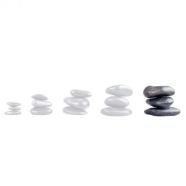 inSPORTline Set Pietre Masaj de Rau inSPORTline 10-12 cm &ndash; 3 buc
