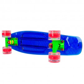 Worker Penny board Transpy 400 22'' cu roti iluminate