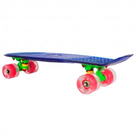 Worker Penny board Transpy 400 22'' cu roti iluminate