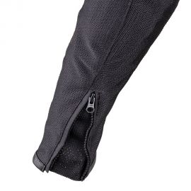 W-tec geaca moto barbati 2stripe negru/bej/orange
