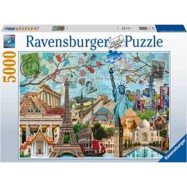 Ravensburger Ravensburger Puzzle Colaj Marile Orase, 5000 Piese