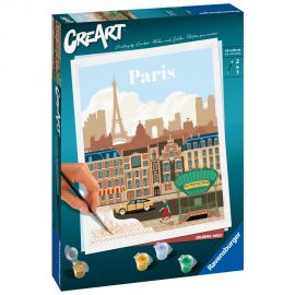 Ravensburger Ravensburger - creart pictura pe numere pentru adulti paris plin de culoare