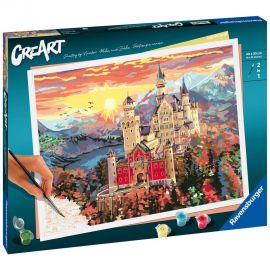 Ravensburger Ravensburger - creart pictura pe numere pentru adulti castel de basm