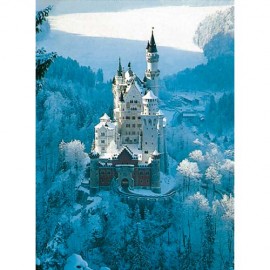 Ravensburger puzzle castelul neuschwanstein iarna, 1500 piese