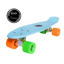 SPORTMANN Penny board Mad Cruiser Original-albastru deschis