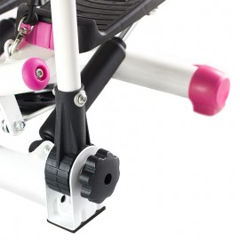 HMS Stepper Twist cu manere si corzi HMS S3085- roz