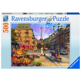 Ravensburger puzzle plimbare de seara, 500 piese